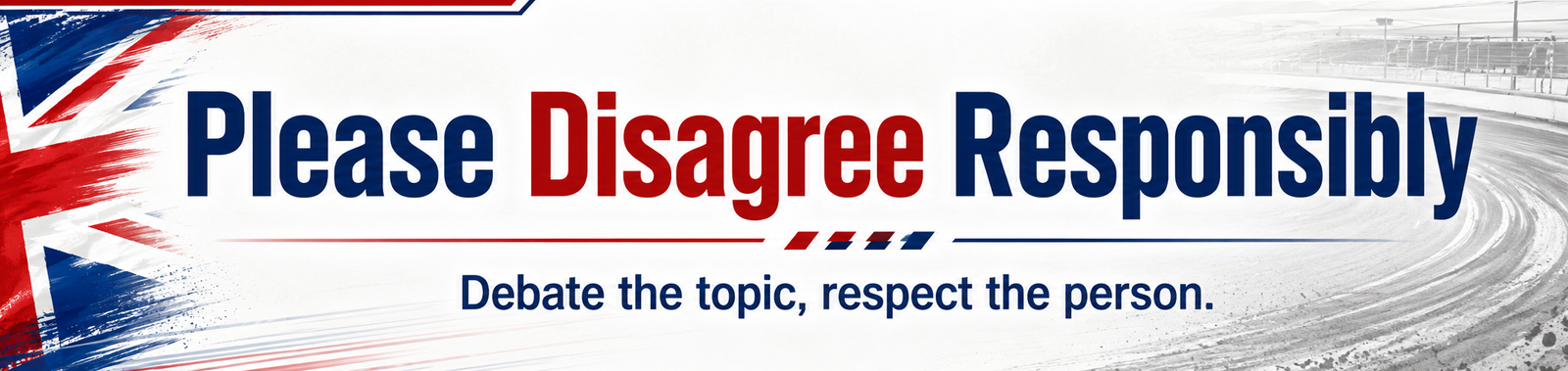 Please Disagree Responsibly